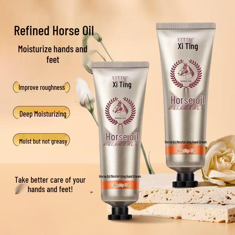 New Arrival: Horse Oil Hand Cream - Nourishing and Anti-Freeze Care for Chapped Hands In Autumn and Winter