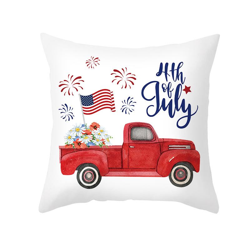 Pillow Cover Peach Skin Print Home Living Room Sofa Cushion Cover Cushion Cover