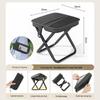 Compact Folding Outdoor Backpack Chair for Camping and Fishing