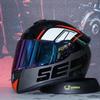 Premium Full Helmet for Motorcycle Riders - Impact Resistant, Ventilated Design, Stylish Look Motorcycle Cross Helmets