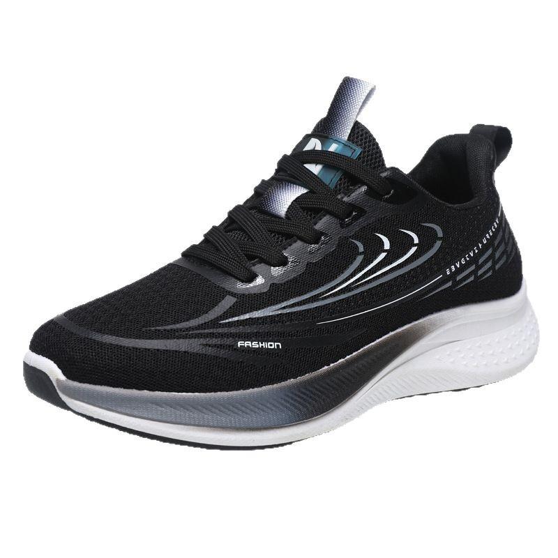 Sneakers Frühling Neu Jugend Täglich Outdoor Laufschuhe Mode Schnürung Atmungsaktiv Herrenschuhe