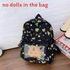 Capybara Backpack Children Cartoon Itabag Adjustable Shoulder Straps Schoolbag