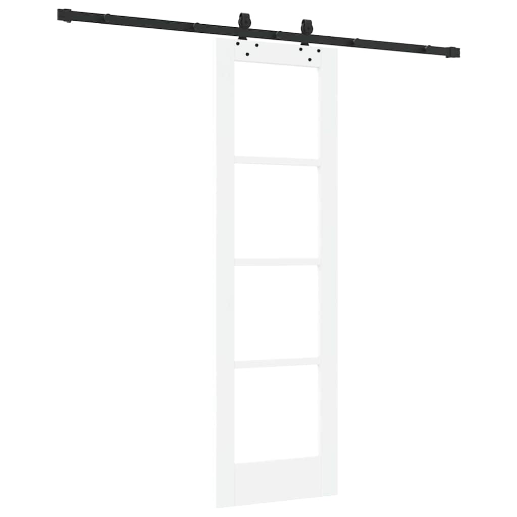 ORKDAL Sliding Door White and Black 61 X 198.5 Cm