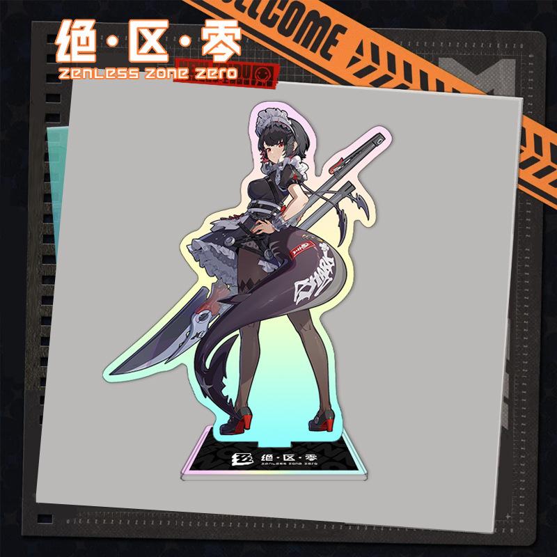 Zenless Zone Zero Nicole Demara Zhu Yuan Anime Acrylic Stand Sign Ellen Joe Ben Bigger Collect Desktop Decoration Keychain Gifts