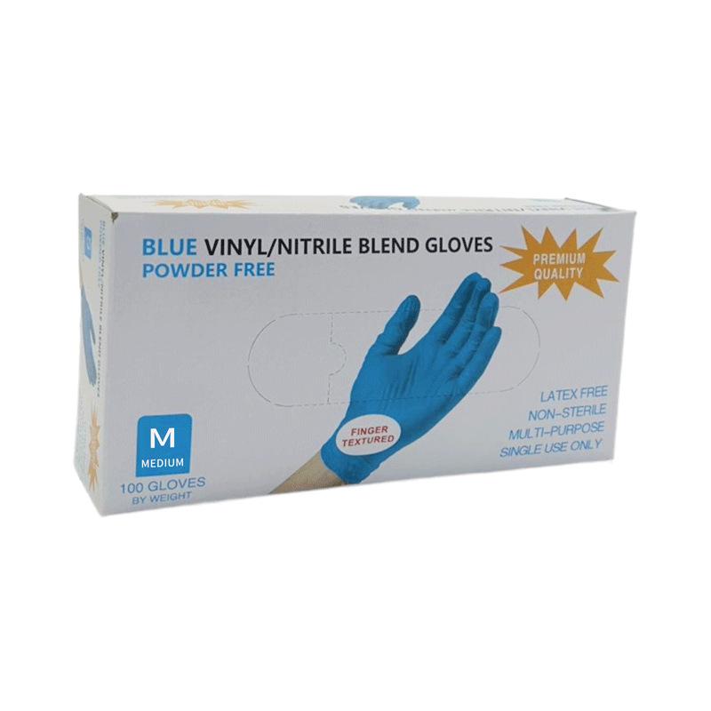 Disposable Nitrile PVC Gloves - Wear-Resistant, Anti-Static Labor Protection for Home, Kitchen, Laboratory