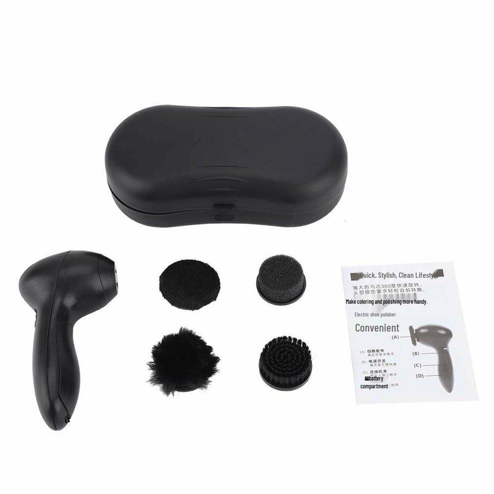 Portable Electric Shoe Polisher: Handheld Auto Oiling & Leather Maintenance Brush