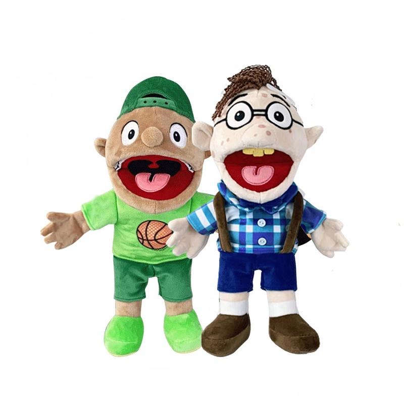 Jeff Plush Toy Puppet For Parent-child Interaction Joseph/bernard Schoolmate