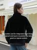 Super Warm Women's Fur One Piece Jacket Environmentally Friendly Cozy Winter Wear