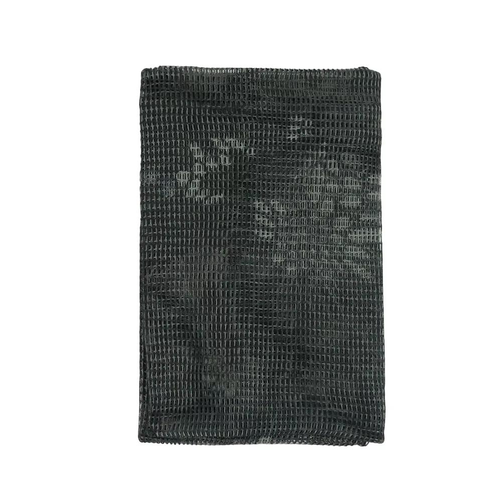 Tactical Sniper Scarf Camouflage Mesh Net Scarves Cloth Desert Face Veil Shemagh Head Wrap