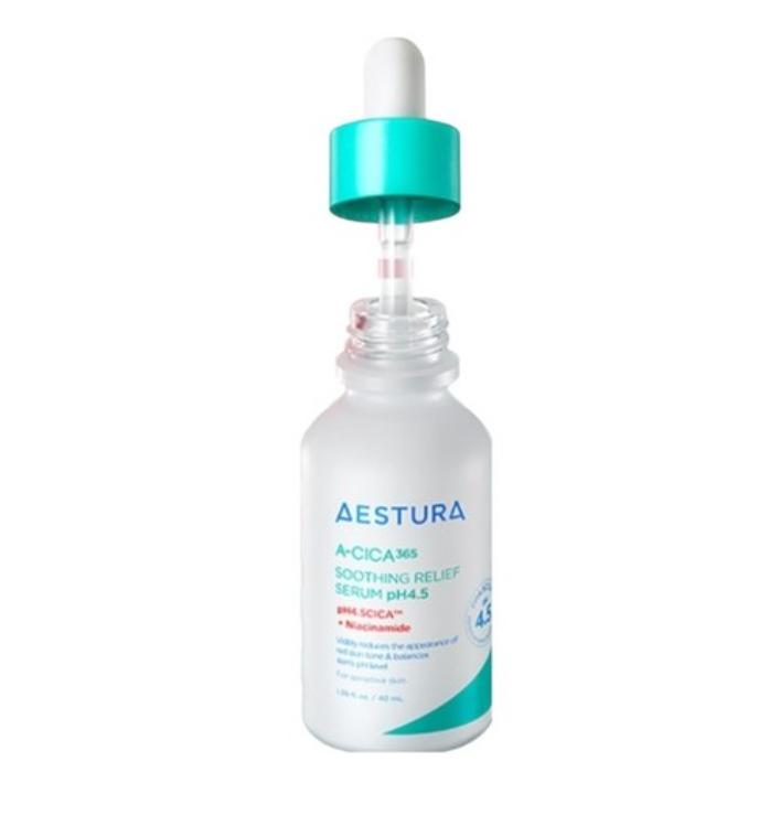 Aestura A-CICA 365 Beruhigendes Reparaturserum pH 4,5 für empfindliche Haut und Haut mit Pickelmalen
