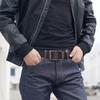 Retro Belt  Men's Genuine Leather Belt Middle Aged and Young People  Versatile Pin Buckle Casual Belt