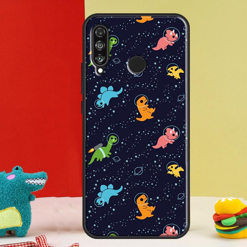 Cute Dinosaur Baby For Huawei Nova 9 10 SE 12i 12s 11i 5T Y91 Y90 Y60 Y70 Y72 Y61 P60 Pro P20 P30 P40 Lite Case