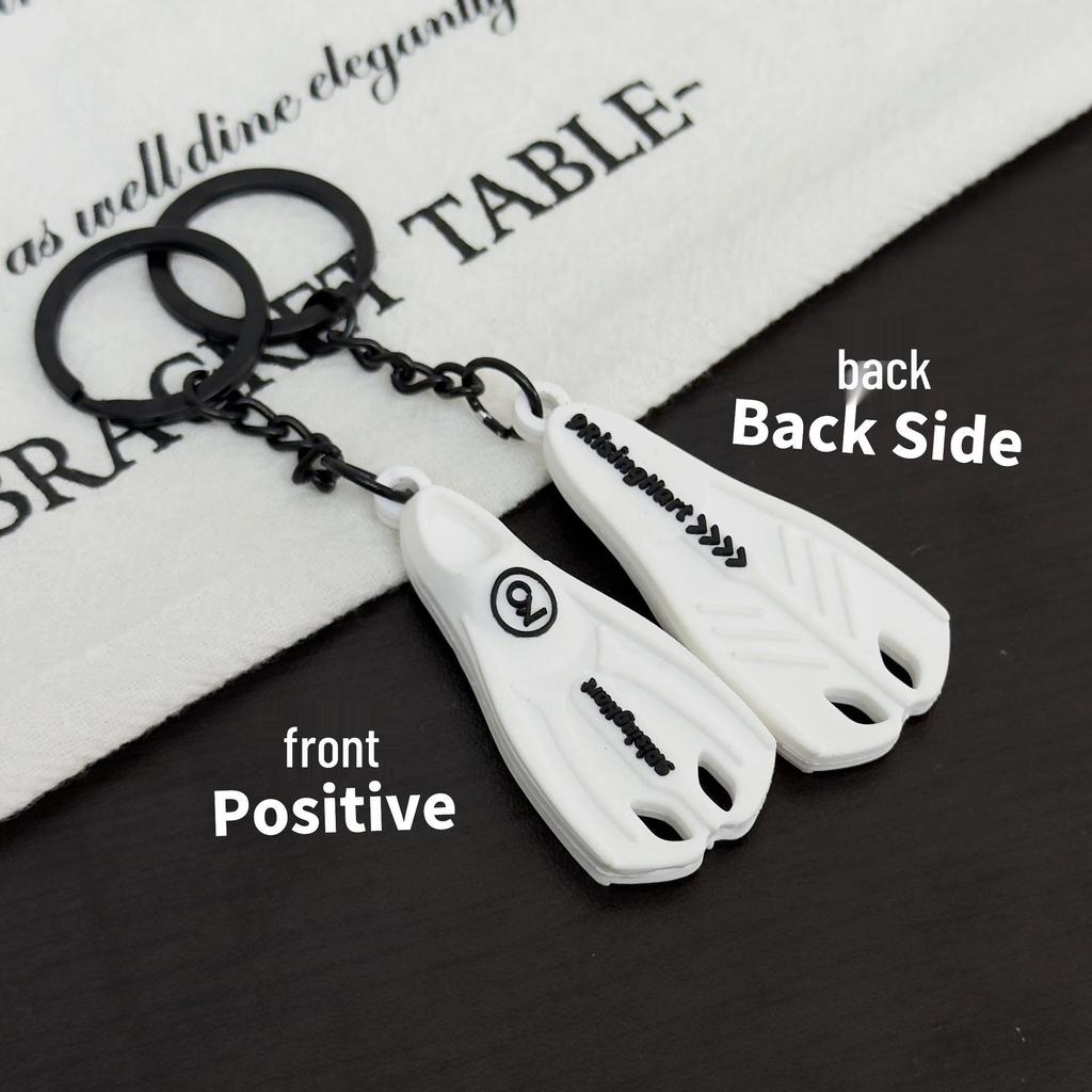 Miu Series Mini Barbell & Dumbbell Plate Keychain Bag Charm
