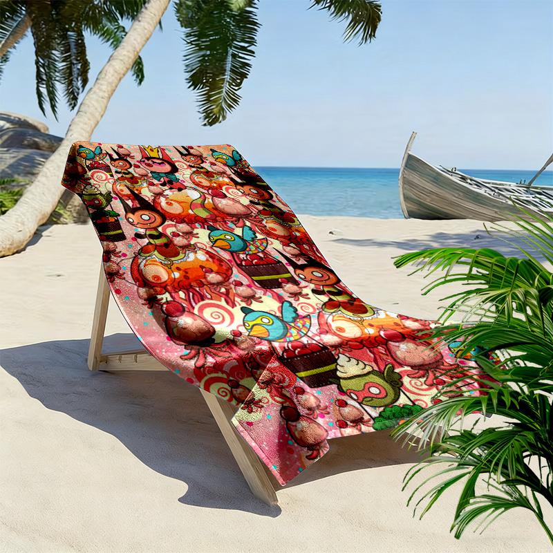 The Mythic Journey 2D Flat Print Beach Towel, Large Soft Quick Dry Towel for Beach Camping Swimming.MSTJ0918455