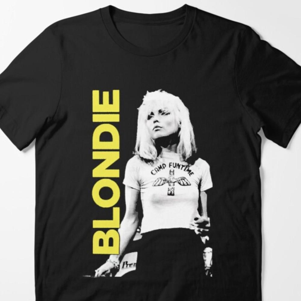 New Blondie Shirt Rock Band Music Funny T-Shirt, Gift Tee For,black Unisex T-Shirt