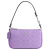 Nolita Coated Canvas Shoulder Bag Small Women's Purple CW426-SVII