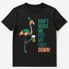 St Patricks Day Flamingo Dont Make Me Put My Foot Down Unisex T-Shirt