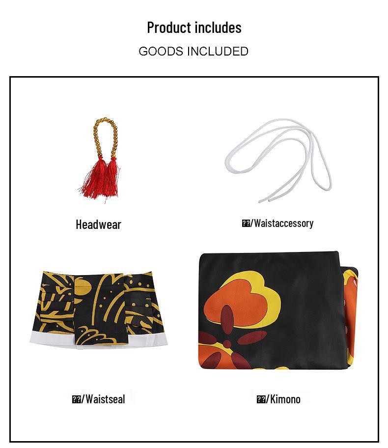 Demon Slayer Cosplay: Nakime, Muzan Kimono, Kokushibo, Akaza Costume