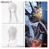 High-quality Mechanized White Wig For Cosplay And Gaming Ideal For Identity V Lovers