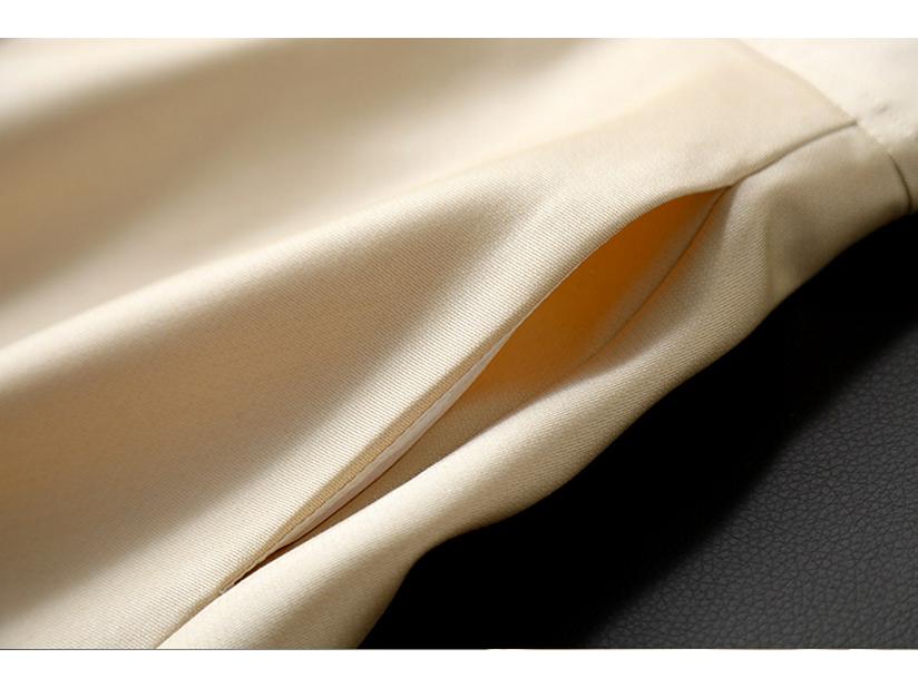 In-Stock Elegant Hepburn Style High-Waisted A-Line Umbrella Skirt for Women - Summer Collection