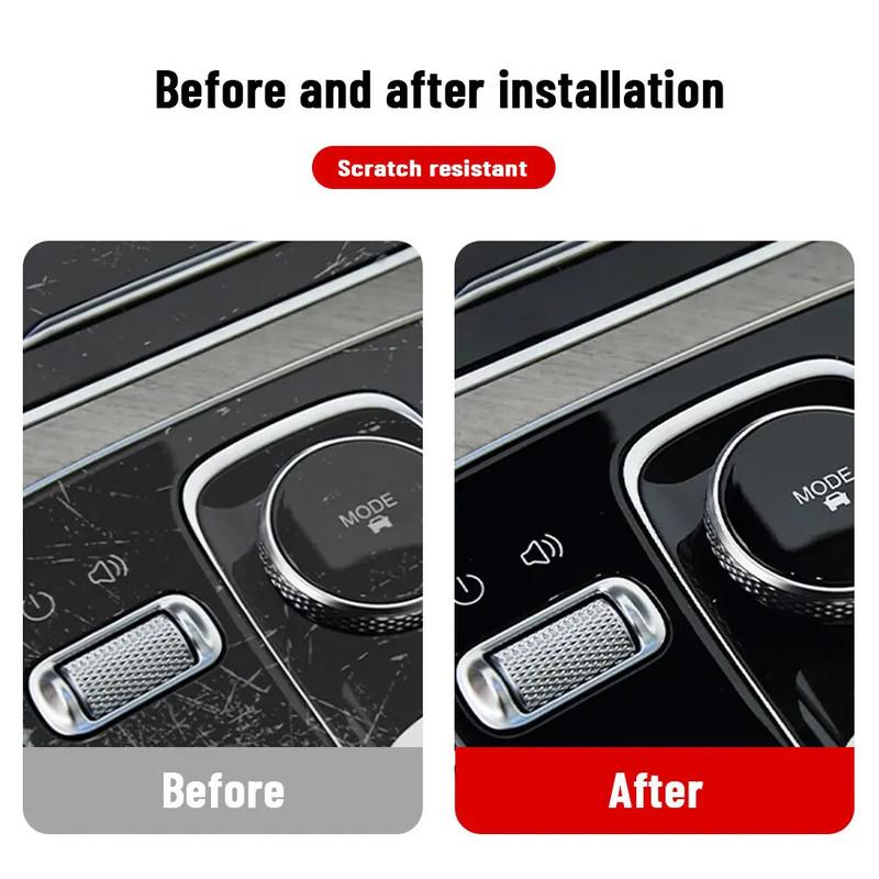 For BYD YANGWANG U8  2024 Car Interior Center Console Transparent TPU Protective Film Anti-scratch Repair Film Accessories