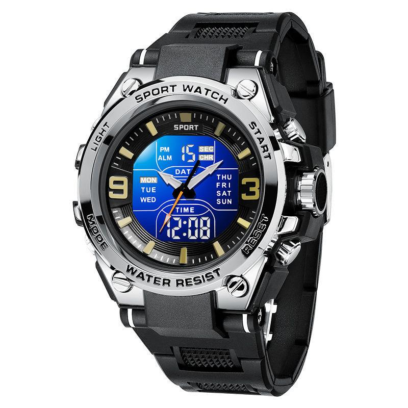 New fashion sports simple handsome cool men's electronic watches business 6/2000 design sense