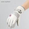 Guanti da sci invernali, touch screen impermeabile per ciclismo all'aperto, guanti isolanti in peluche, silicone antiscivolo e resistente all'usura Resistente a -40 ° C