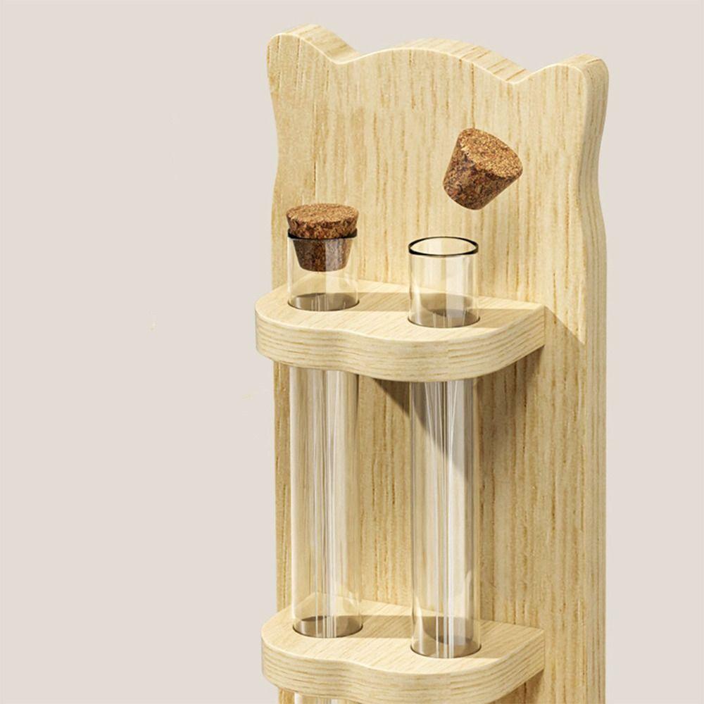 Handmade Cat Hair Storage Box Wooden Pet Memorial Ornament for Puppy Kitty Rabbits