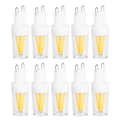 10pcs G9 LED Bulb 2W AC 230V Light Bulb Replacement with Bi Pin Base for Home Lighting