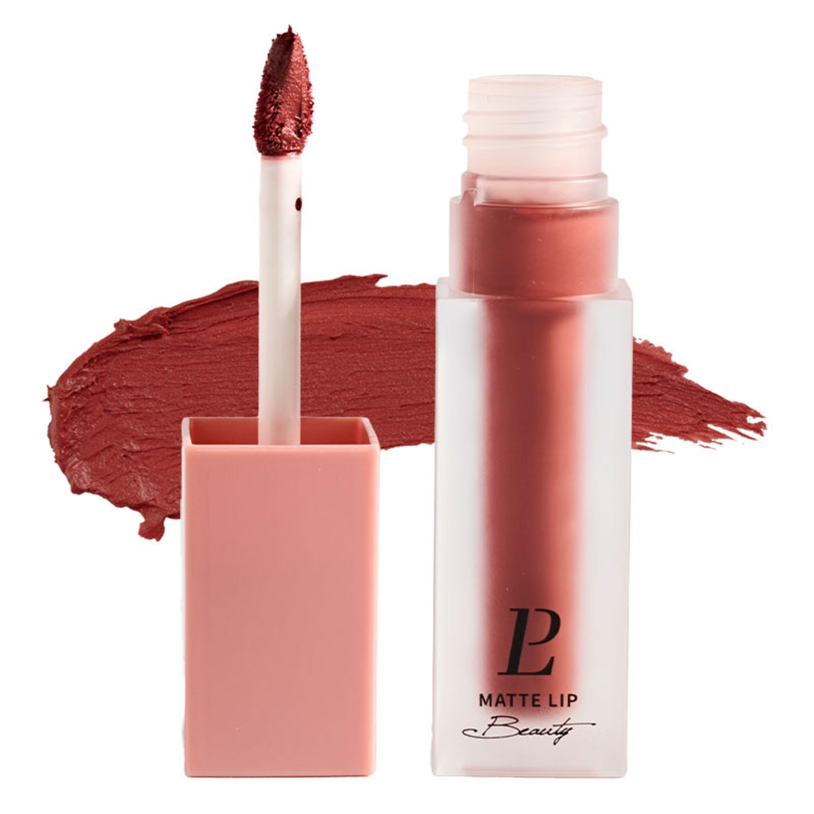 

LEPOREM Mud Texture Matte Lip LP04 Framboise Marron Lip & Cheek - A new sensation: mousse-like mud texture, a mucous membrane-like lip tint. High