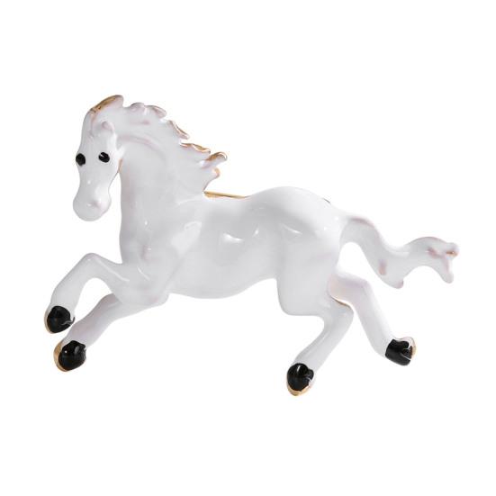 Przypinka Broszka Rok Konia Chiński Zodiak Broszka Vintage Zwierzę Zodiak Przypinka Swetry Czapki Torby Odznaka Dekoracja Odzieży