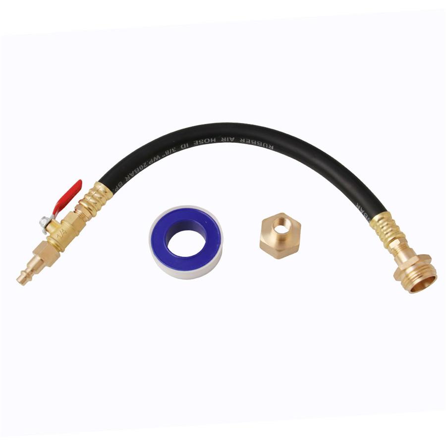 Hose Joint Connector Winterizing Kit Sprinkler Blowout Adapter Shut-off Valve For Winterize RV Motorhome Boat Camper Travel Trailer