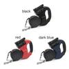With Lights Dual Retractable Rotation Rope Reflective Dogs Auto Retractable Belt  Walking
