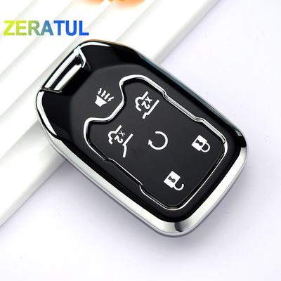 5/6 Buttons Car Remote Key Case Cover Tpu Shell Fob For Chevrolet Silverado Suburban Tahoe For Gmc Yukon Sierra Acadia Terrain