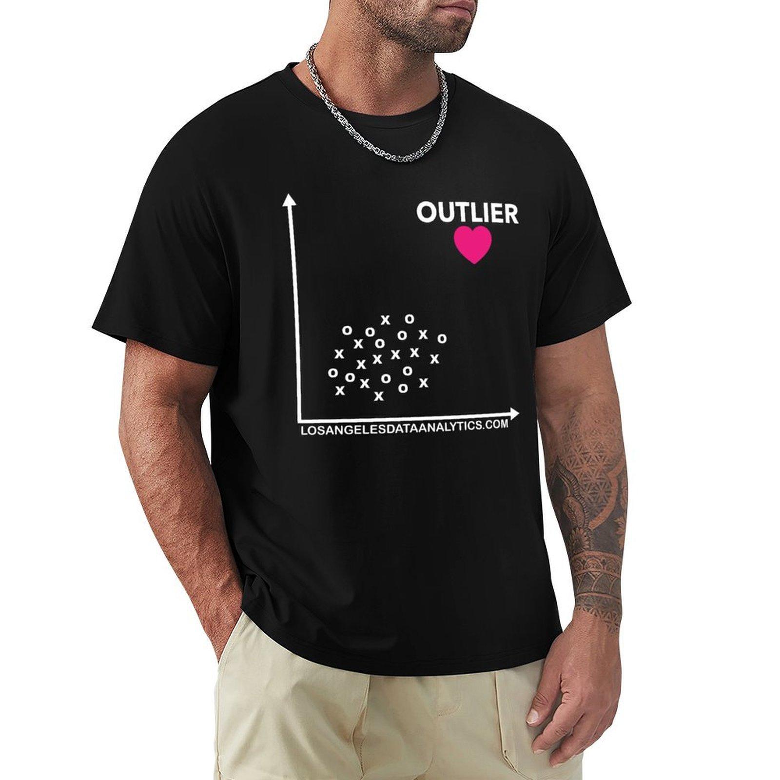 Become An Outlier TShirt oversized Aesthetic clothing oversized t shirts for men 4XL