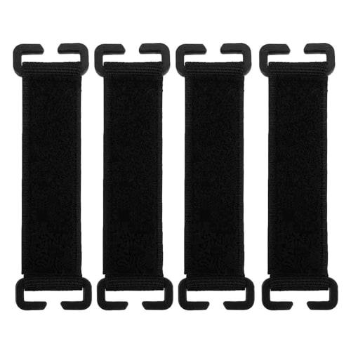 Patch Display Holder with 4 Soft Patch Strips, Portable Molle Attachment, Multifunctional Molle Patch Display Strip, Badge Backpack Molle System Acces