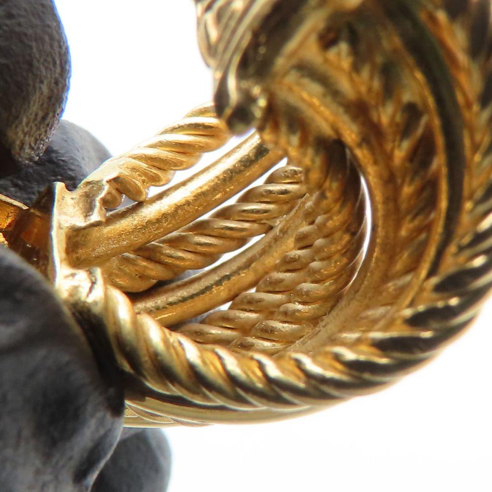 Used CELINE Earring metal 20.6g gold plating