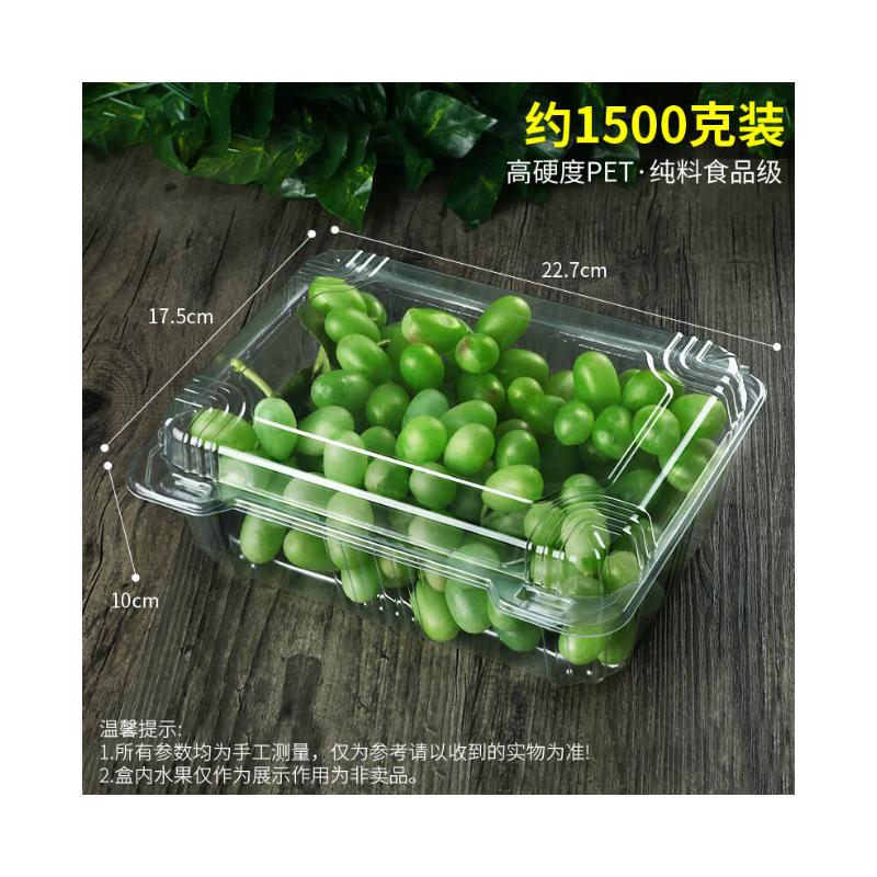 Disposable Plastic Fruit & Vegetable Boxes (400-pack)