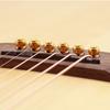 6 bucăți ace de punte pentru chitară acustică din metal Corzi de chitară din alamă Ace de coarde de con fix Cuie pentru coarde