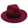 Vintage Top Hat Shanghai Beach Retro Jazz Hat Men'S And Women'S Wedding Felt Hat Versatile Nostalgic Woolen Hat Foreign Style Wholesale
