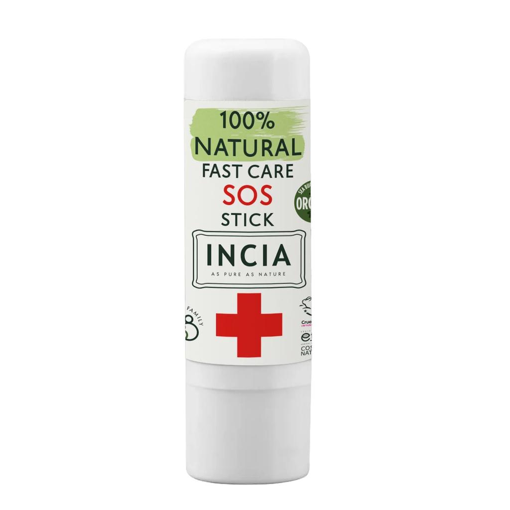INCIA 100% Natural - Fast Care SOS Stick - 6g
