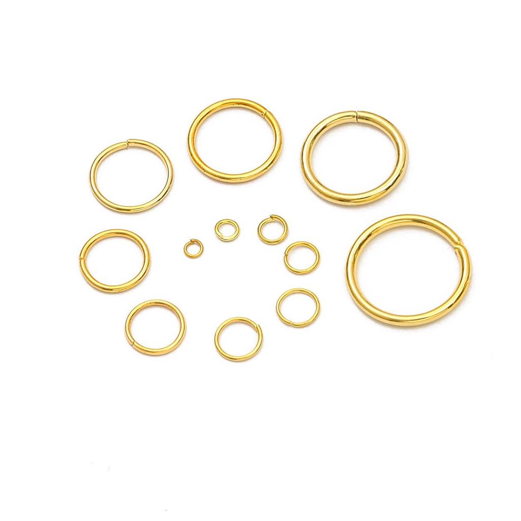 3-7mm DIY Open Ring for Bracelets and Earrings - Handmade Connector Accessory