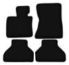 Tappetini neri in velluto base per: BMW X5 E70 SUV (2006-2013)