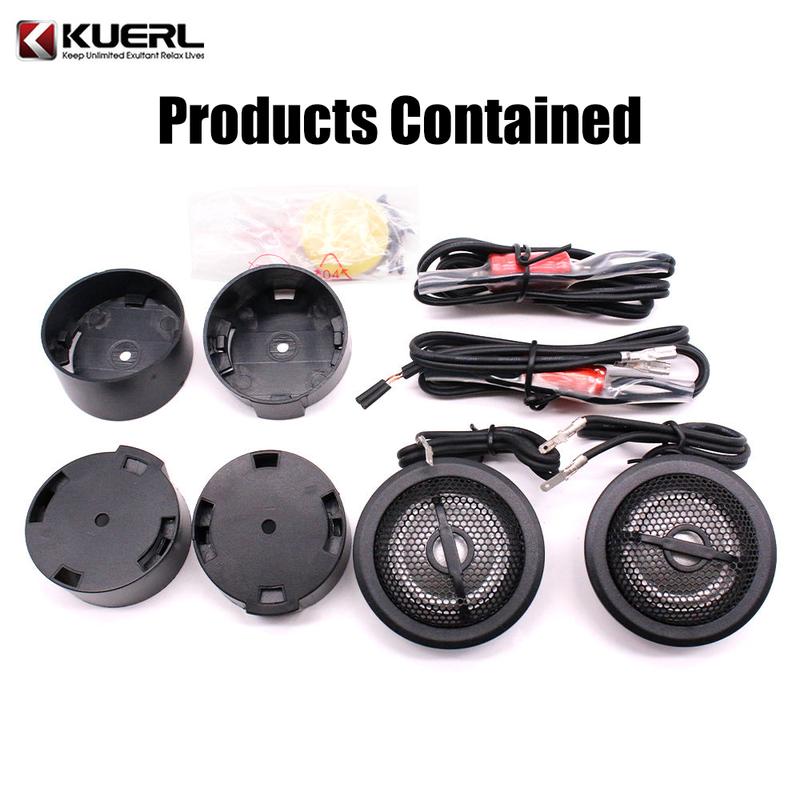 1 Pair High Power Car Tweeter Speaker 25mm HIFI Silk Dome Tweeters Car Stereo Speaker Tweeter Car Audio Speaker Car Modification