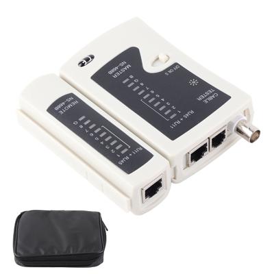 NS‑468B BNC Ağ Kablosu Test Cihazı Evrensel Rj45 Rj11 Kablo Test Cihazları Saklama Çantası ile DC 9V
