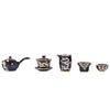 Kiln-Glazed Ceramic Gongfu Tea Set