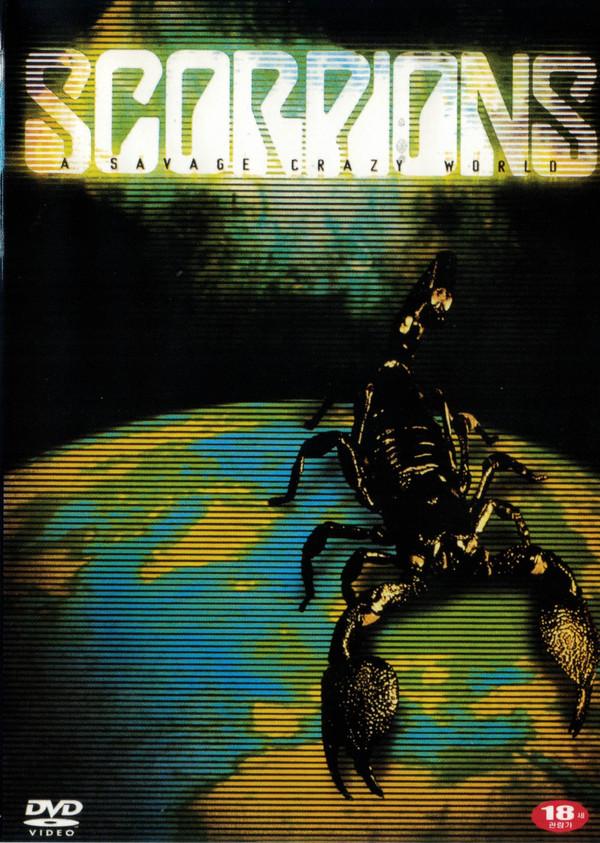 

DVD SCORPIONS - savage crazy world 4400631889 UMe 2002 South Kore Rock Used