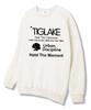 TI.GLAKE Hold The Moment Oatmeal Sweatshirt [Fleece Lining]