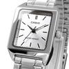 Casio Casio Standard Cheap Casio Watch Ladies Analog Stainless Steel Silver LTP-V007D-7E