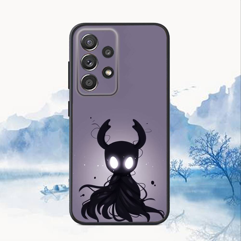 Game H-Hollow K-Knight Phone Case For Samsung S25,S24,S21,S22,S23,S30,Ultra,S20,Plus,Fe,Lite,Note,10,9,5G Black Cover